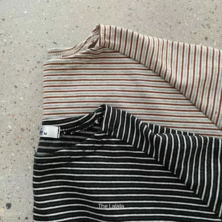 The Lalala - Korean Children Fashion - #fashionkids - Ten Slit Stripes Tee