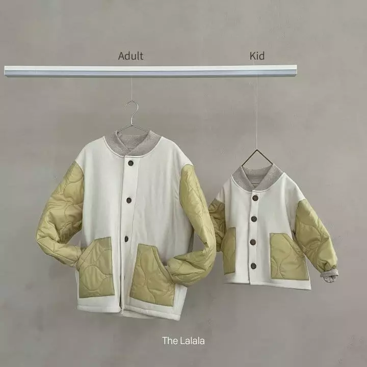 The Lalala - Korean Children Fashion - #kidsstore - Waffle Quilting Jacket with Mom - 5