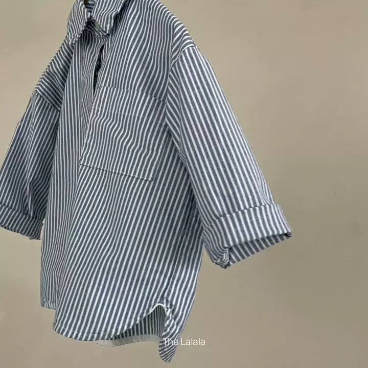 The Lalala - Korean Children Fashion - #kidsstore - Stripes Shirt - 3