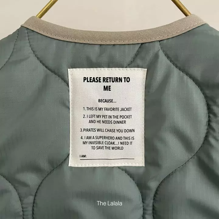 The Lalala - Korean Children Fashion - #kidsstore - Name Vest with Mom - 10