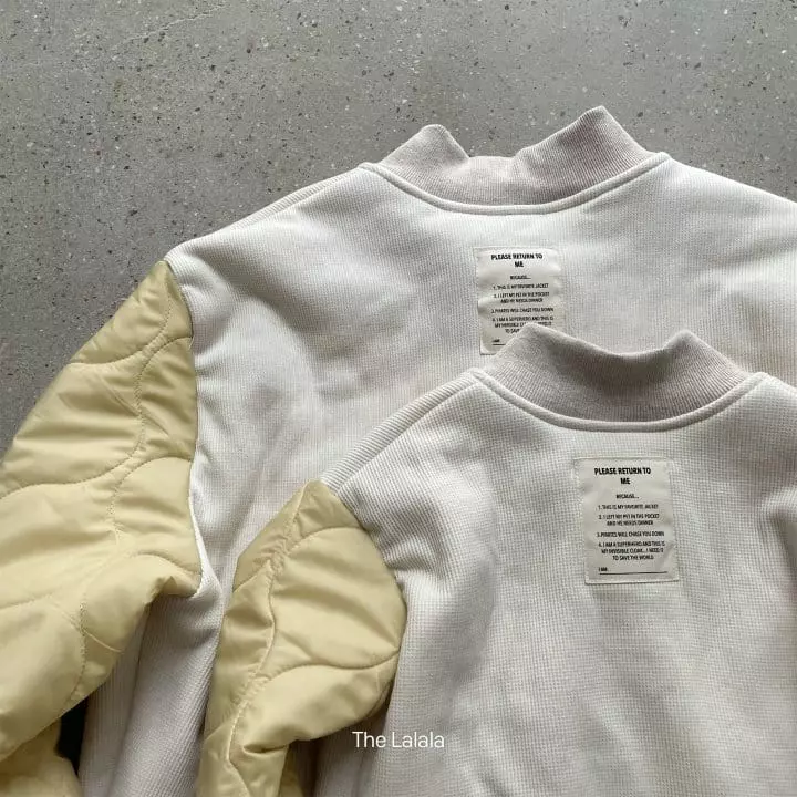 The Lalala - Korean Children Fashion - #kidzfashiontrend - Waffle Quilting Jacket with Mom - 6