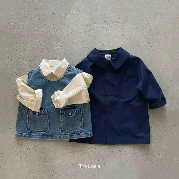 The Lalala - Korean Children Fashion - #kidzfashiontrend - Potter Denim Vest - 6