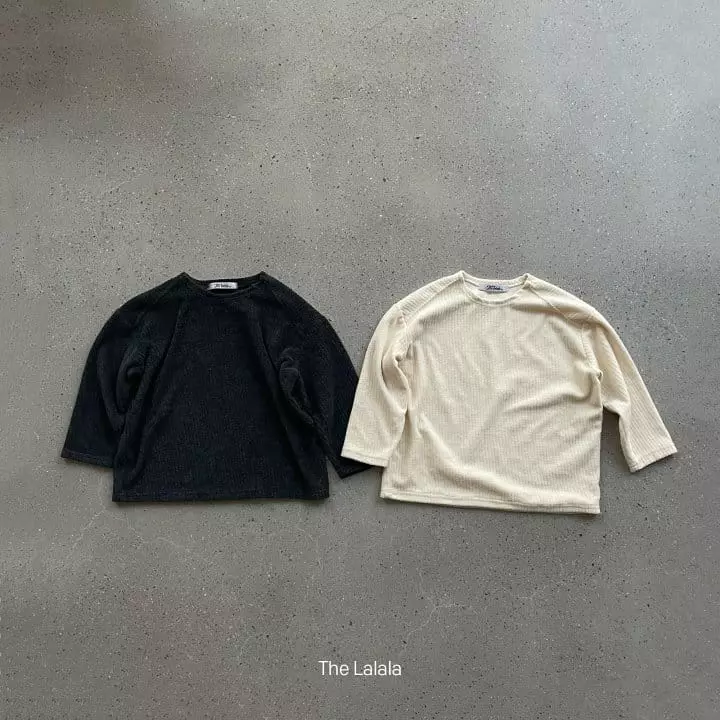 The Lalala - Korean Children Fashion - #kidzfashiontrend - Terry Rib Tee