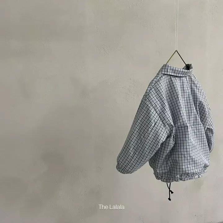 The Lalala - Korean Children Fashion - #littlefashionista - Coach Check Jacket - 2