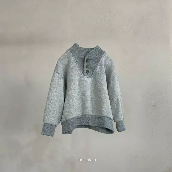 The Lalala - Korean Children Fashion - #littlefashionista - Button Sweatshirt - 4