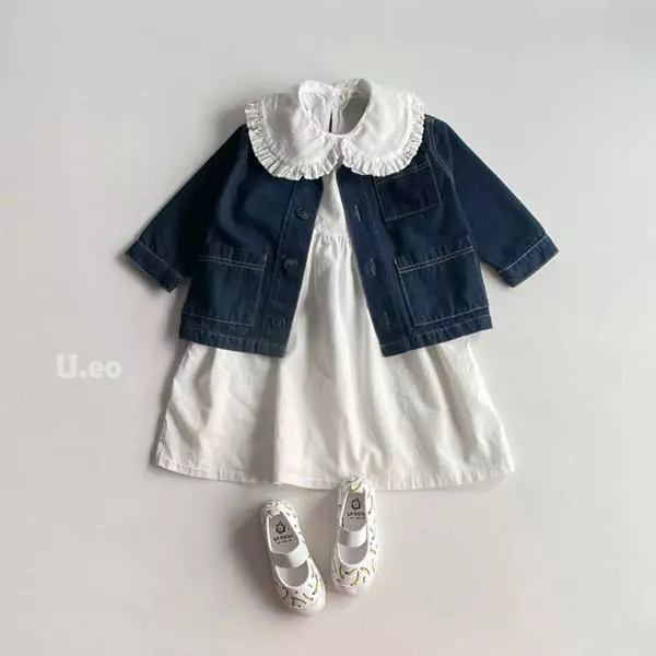U Eo - Korean Children Fashion - #Kfashion4kids - Frill One-piece - 6