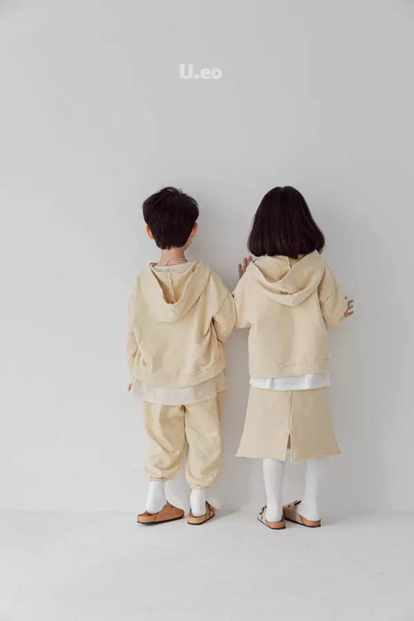 U Eo - Korean Children Fashion - #childofig - Slit Skirt - 12