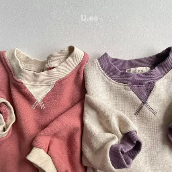 U Eo - Korean Children Fashion - #fashionkids - Color Sweatshirt - 3