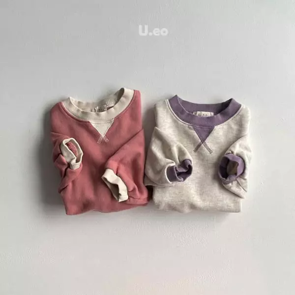 U Eo - Korean Children Fashion - #fashionkids - Color Sweatshirt - 4