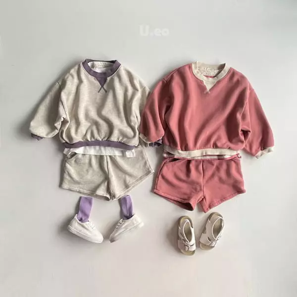 U Eo - Korean Children Fashion - #kidzfashiontrend - Color Sweatshirt - 6