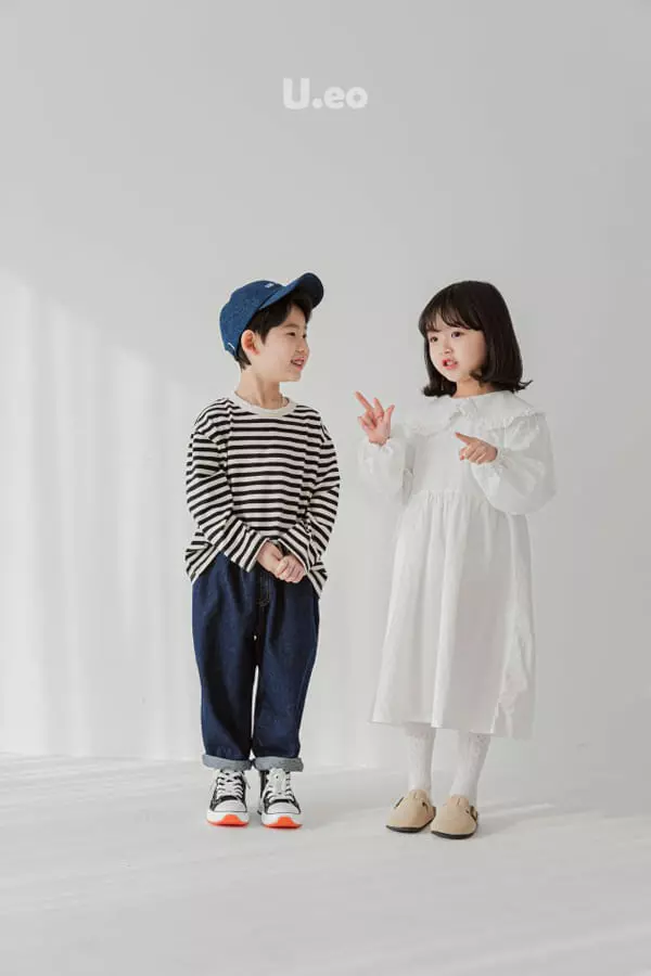 U Eo - Korean Children Fashion - #littlefashionista - Basic Jeans - 9