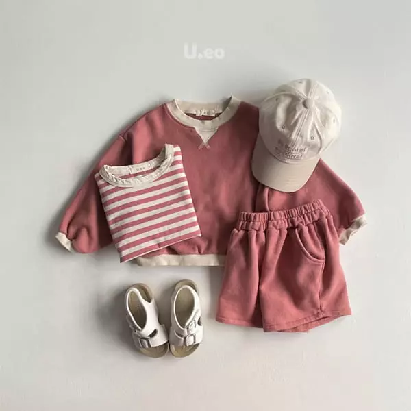 U Eo - Korean Children Fashion - #littlefashionista - Color Sweatshirt - 8