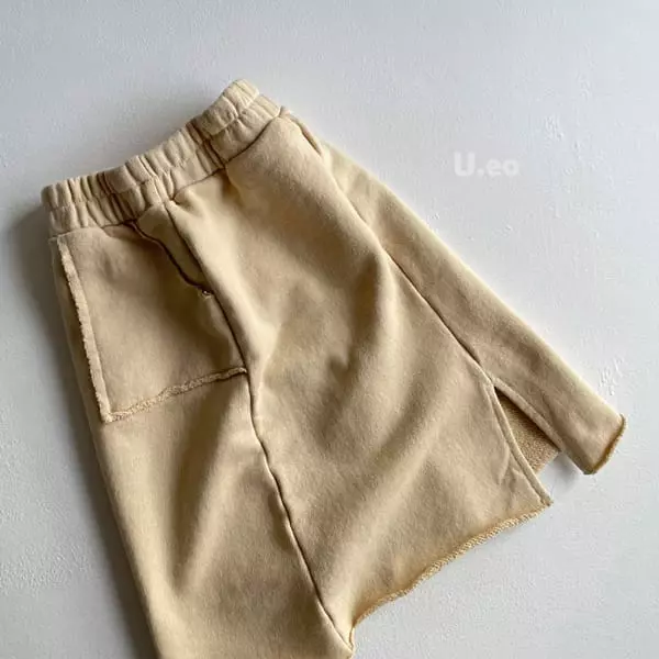 U Eo - Korean Children Fashion - #littlefashionista - Slit Skirt - 5