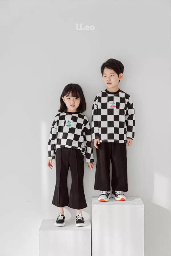 U Eo - Korean Children Fashion - #minifashionista - Pintuck Bootscut Pants - 10