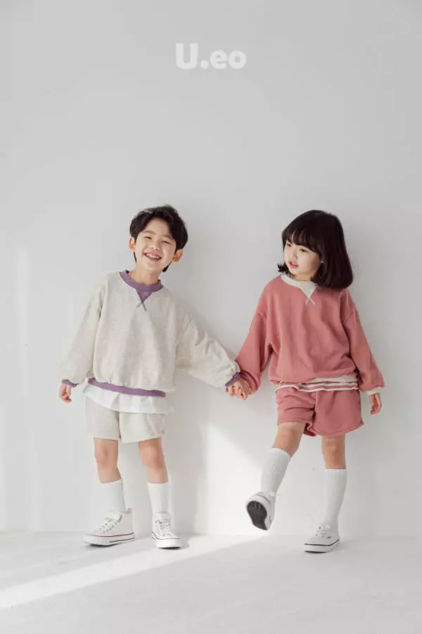 U Eo - Korean Children Fashion - #prettylittlegirls - Color Sweatshirt - 11