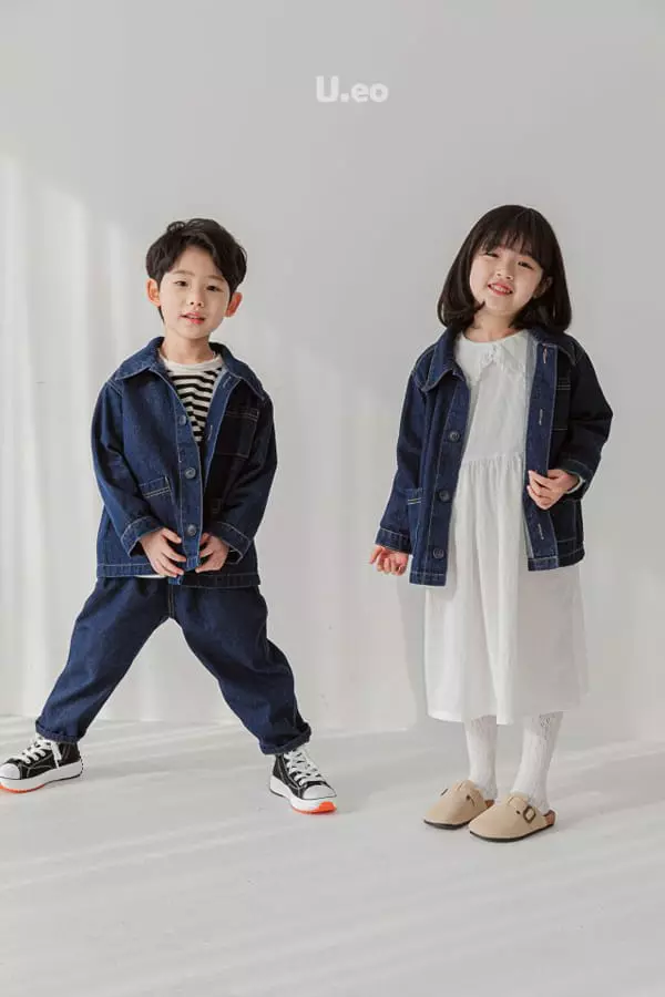 U Eo - Korean Children Fashion - #prettylittlegirls - Frill One-piece - 10