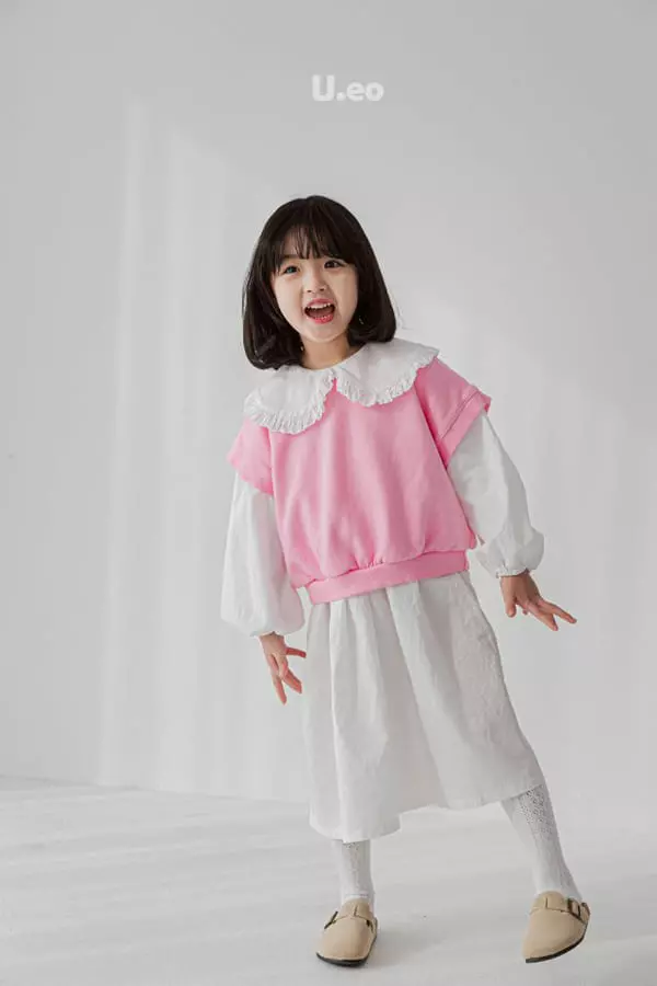 U Eo - Korean Children Fashion - #todddlerfashion - Frill One-piece - 11