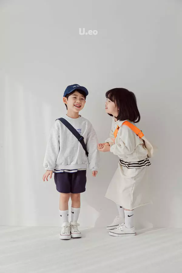 U Eo - Korean Children Fashion - #todddlerfashion - Slit Skirt - 9