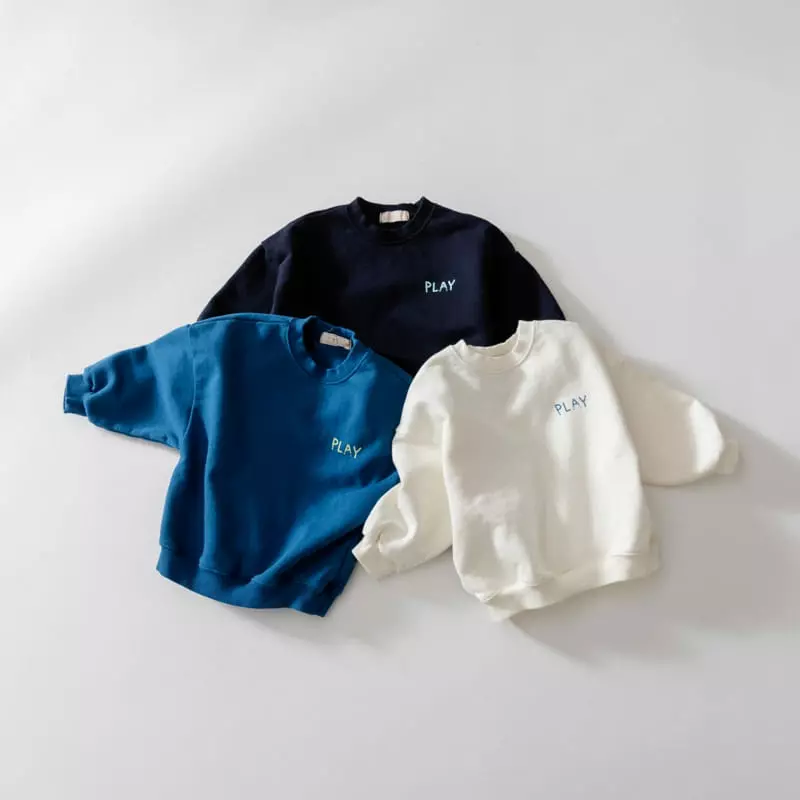 U & I - Korean Children Fashion - #Kfashion4kids - Play Sweatshirt