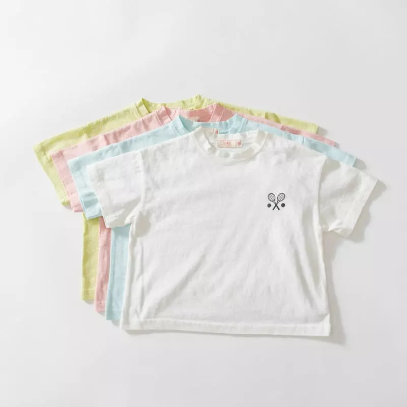 U & I - Korean Children Fashion - #Kfashion4kids - Tennis Short Sleeves Tee - 6