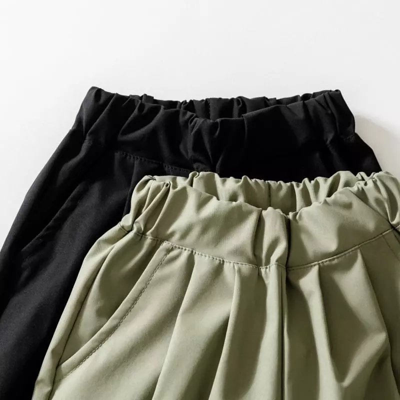 U & I - Korean Children Fashion - #Kfashion4kids - Couple Wrinkle Baggy Pants with Mom - 5