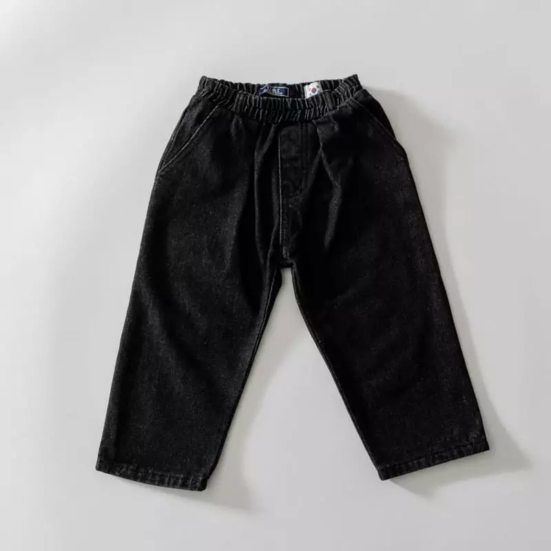 U & I - Korean Children Fashion - #childofig - Wide Jeans - 5