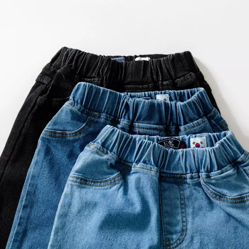 U & I - Korean Children Fashion - #childofig - Sticky Short Baggy Pants - 8