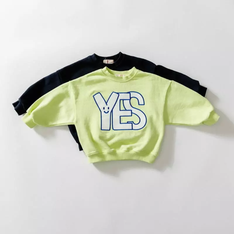 U & I - Korean Children Fashion - #childofig - Yes Sweatshirt - 7