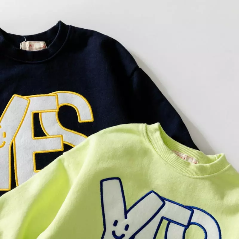 U & I - Korean Children Fashion - #childrensboutique - Yes Sweatshirt - 8