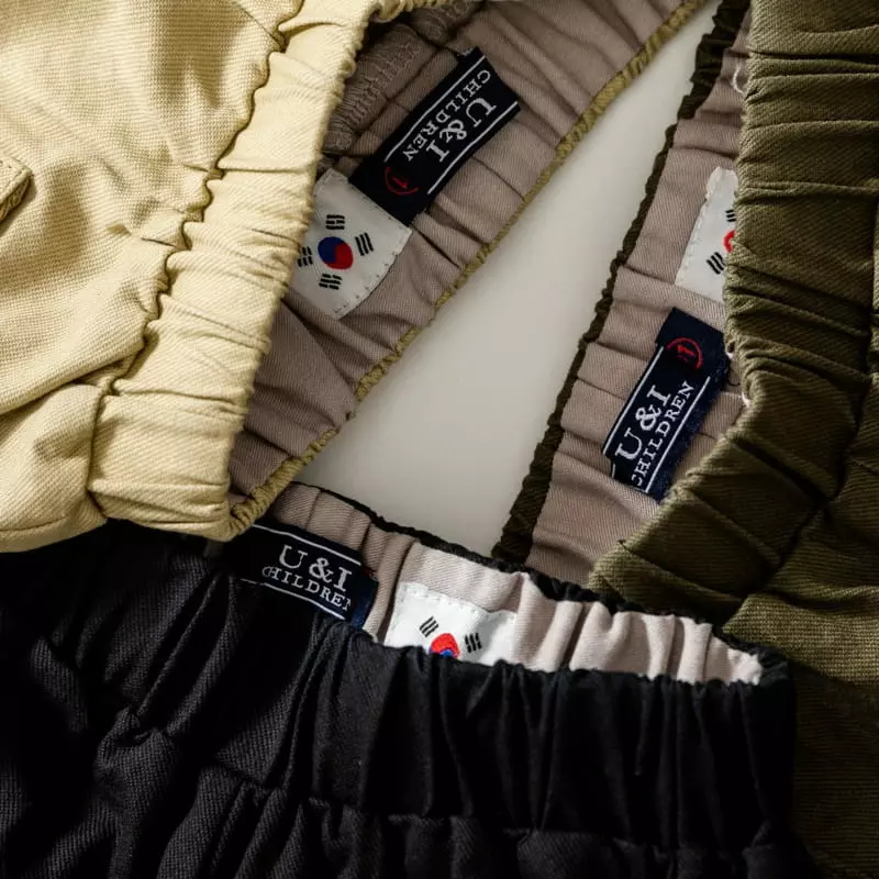 U & I - Korean Children Fashion - #childrensboutique - Out Pocket Cotton Pants - 7