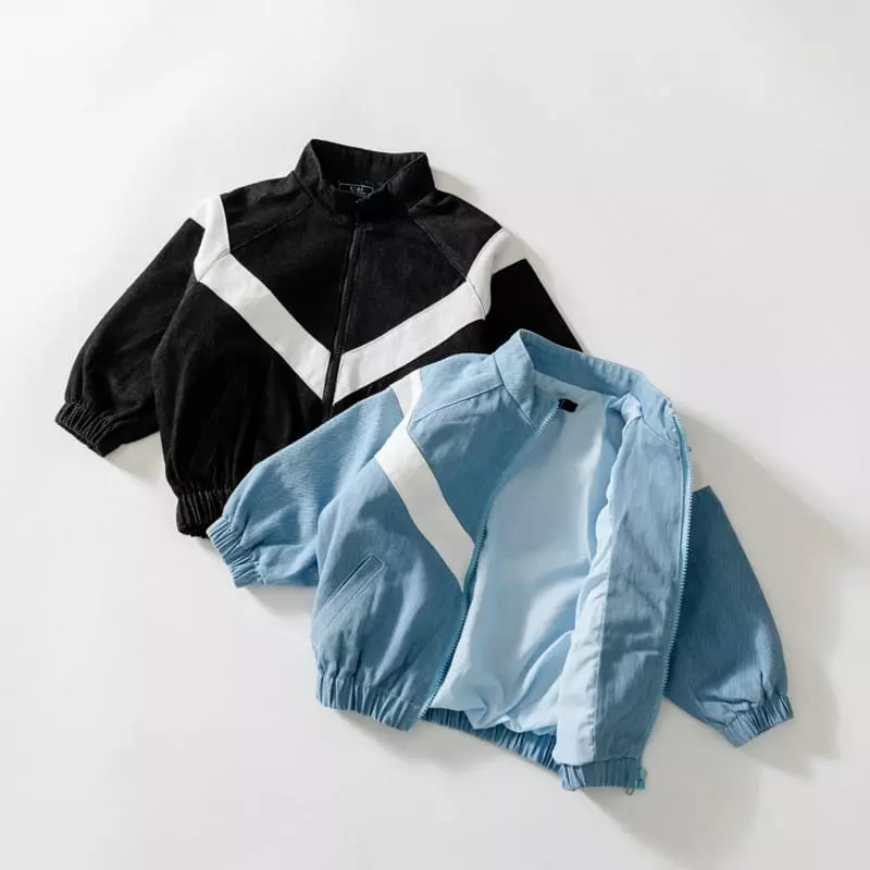 U & I - Korean Children Fashion - #childofig - V Deniom Baseball Jumper - 4