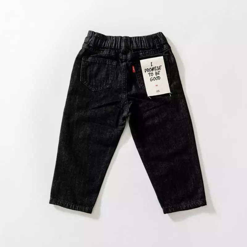 U & I - Korean Children Fashion - #childrensboutique - Basic Jeans Baggy - 2