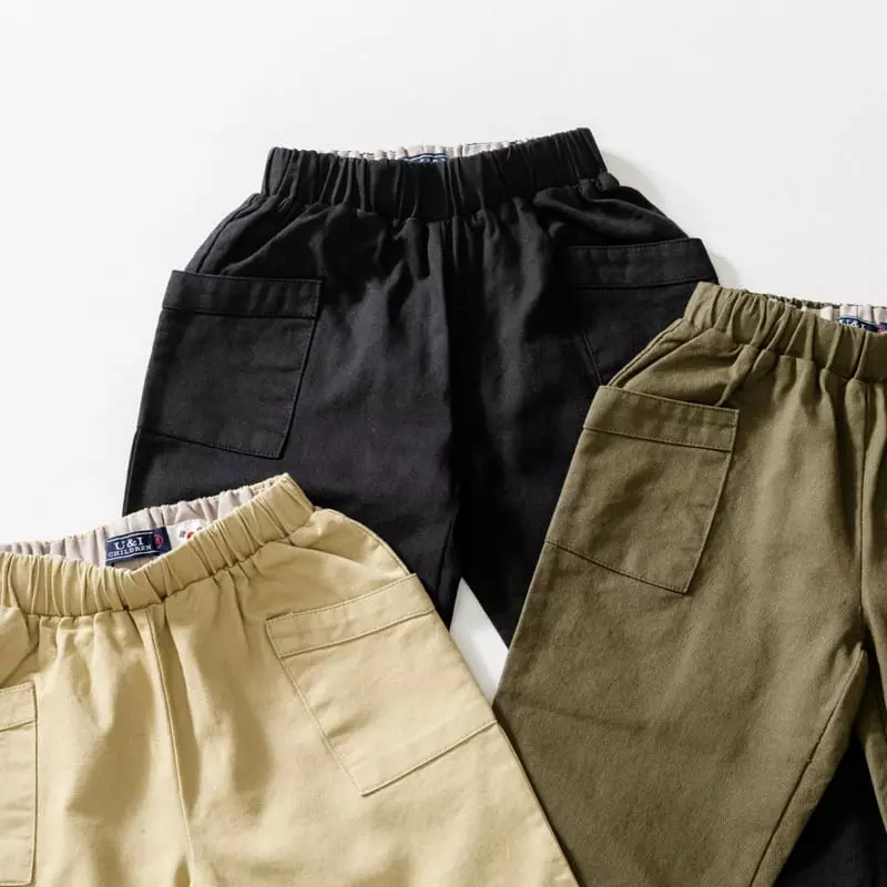 U & I - Korean Children Fashion - #discoveringself - Out Pocket Cotton Pants - 9