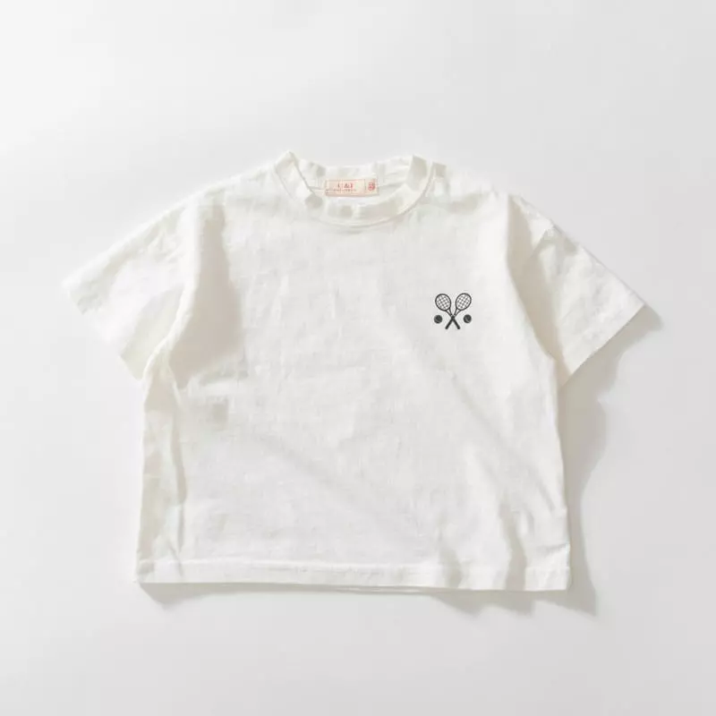 U & I - Korean Children Fashion - #fashionkids - Tennis Short Sleeves Tee - 2