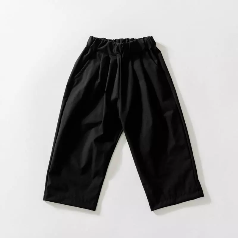U & I - Korean Children Fashion - #fashionkids - Couple Wrinkle Baggy Pants with Mom