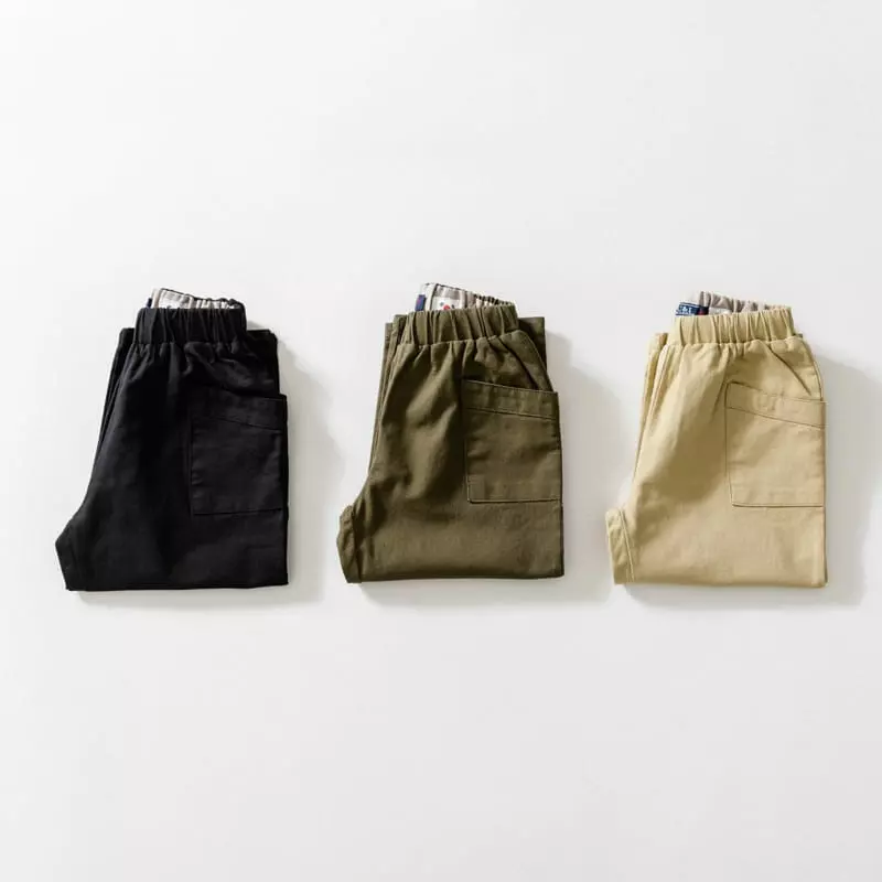 U & I - Korean Children Fashion - #kidsstore - Out Pocket Cotton Pants - 12