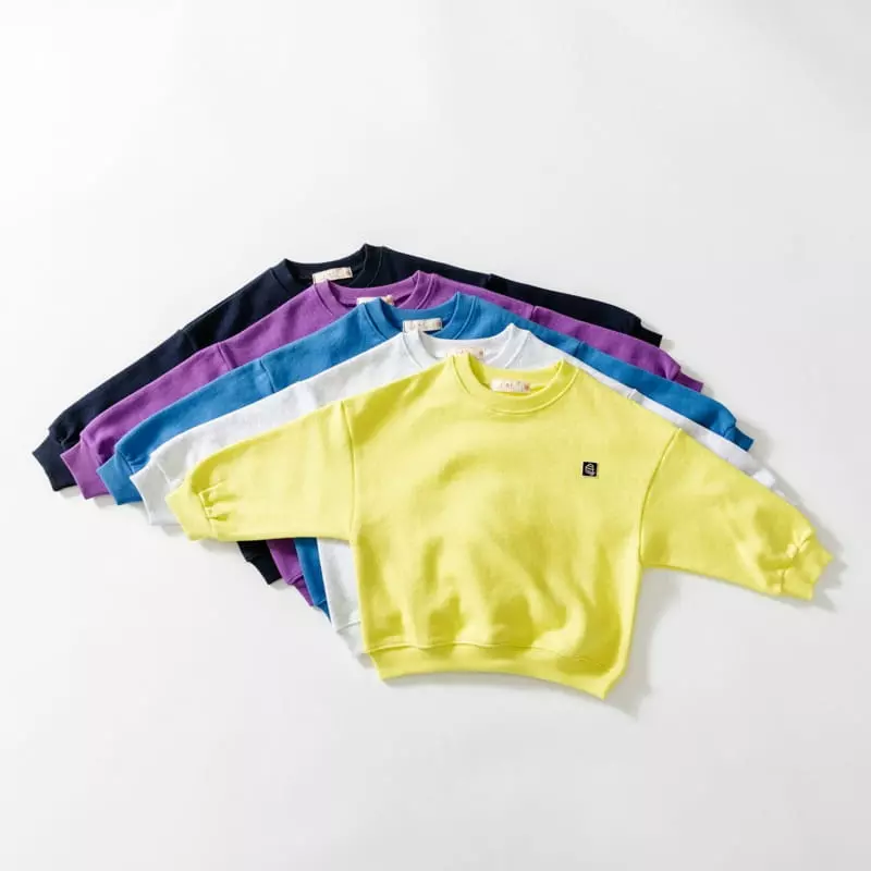 U & I - Korean Children Fashion - #kidzfashiontrend - Patch Point Sweatshirt - 7
