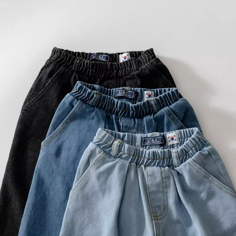 U & I - Korean Children Fashion - #magicofchildhood - Wide Jeans - 2