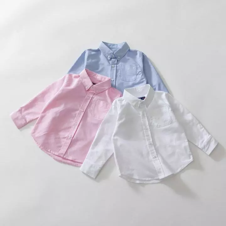 U & I - Korean Children Fashion - #magicofchildhood - Oxford Shirt