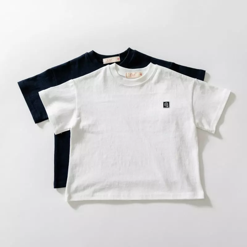 U & I - Korean Children Fashion - #magicofchildhood - Patch Point Short Sleeves Tee - 11