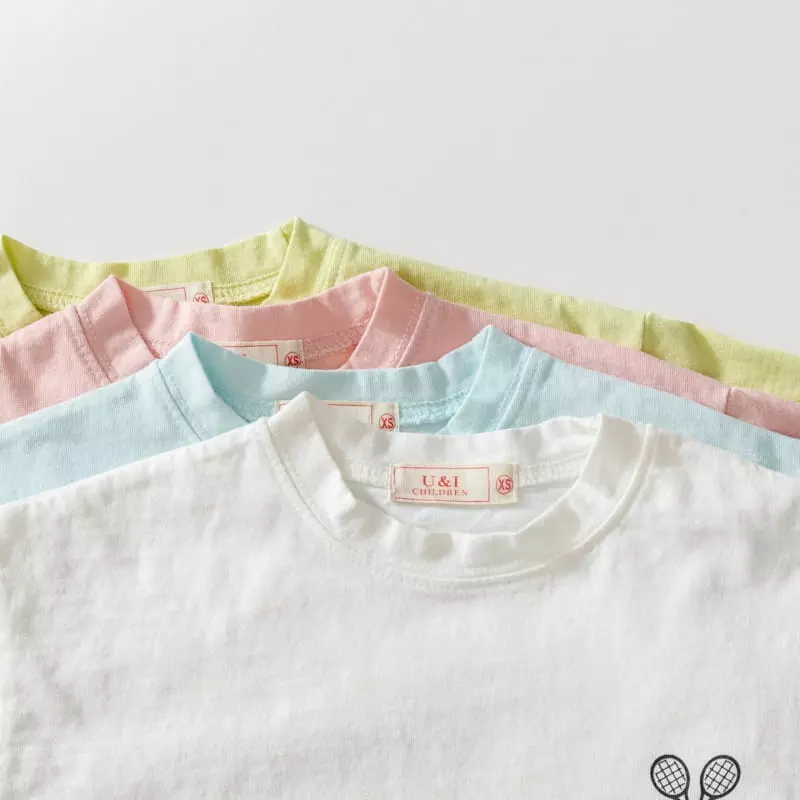 U & I - Korean Children Fashion - #magicofchildhood - Tennis Short Sleeves Tee - 8