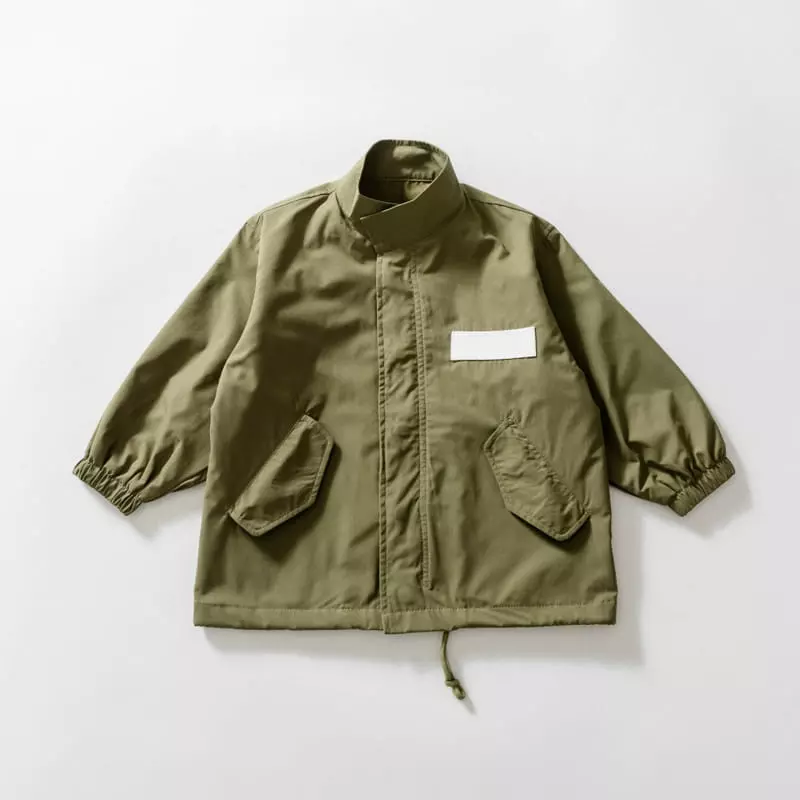 U & I - Korean Children Fashion - #magicofchildhood - Simple Point Field Jacket