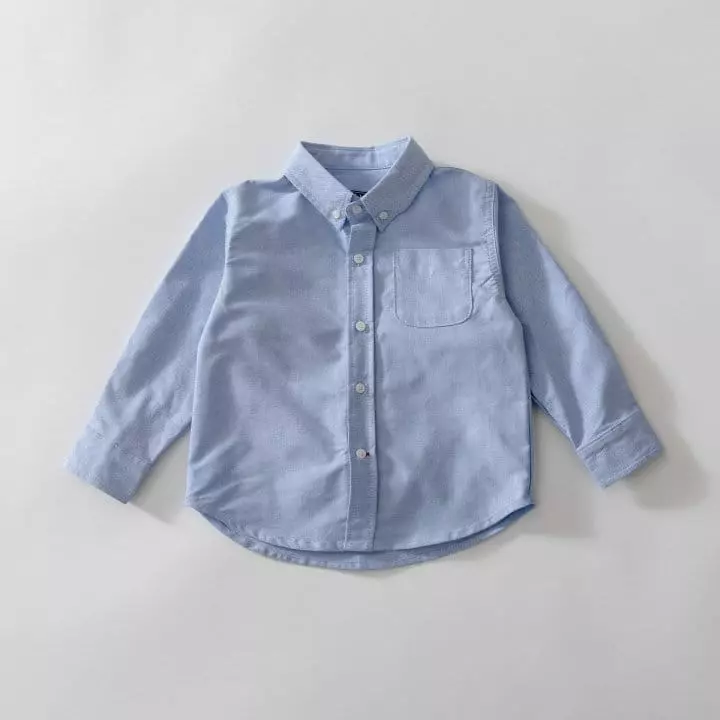 U & I - Korean Children Fashion - #minifashionista - Oxford Shirt - 2