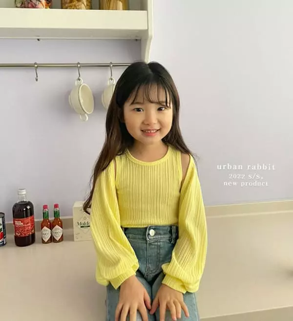 Urban Rabbit - Korean Children Fashion - #Kfashion4kids - Bolero Top Bottom Set - 2