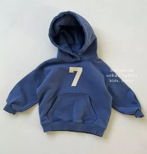 Urban Rabbit - Korean Children Fashion - #Kfashion4kids - Seven Hoody - 7