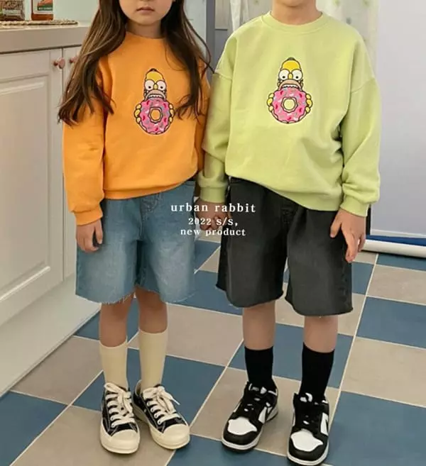 Urban Rabbit - Korean Children Fashion - #Kfashion4kids - Capri Jeans - 3