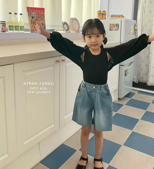Urban Rabbit - Korean Children Fashion - #childofig - Bolero Top Bottom Set - 10