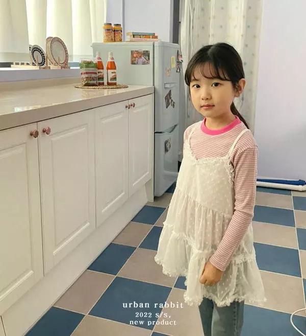 Urban Rabbit - Korean Children Fashion - #childofig - Candy Stripes Tee - 5