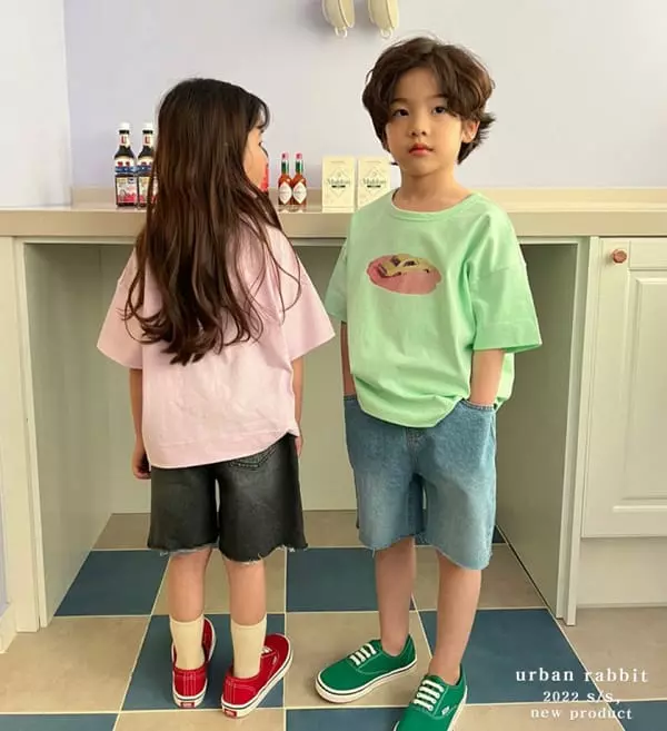 Urban Rabbit - Korean Children Fashion - #childofig - Capri Jeans - 8