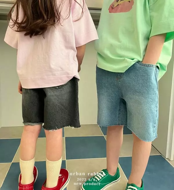 Urban Rabbit - Korean Children Fashion - #childofig - Capri Jeans - 9